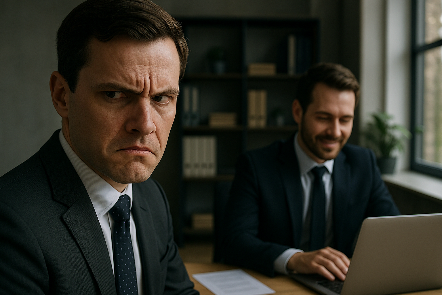 Quando la gelosia indossa la cravatta: il veleno silenzioso nelle aziende Gelosia In Azienda