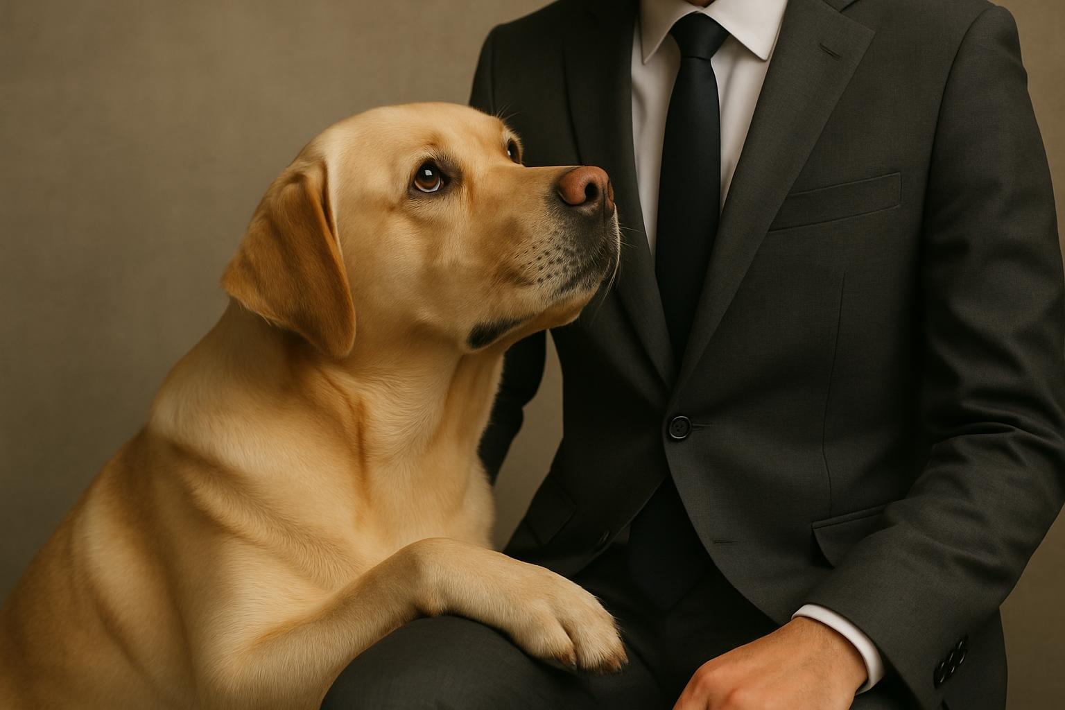 La fedeltà non fa parte del mondo del lavoro Cane