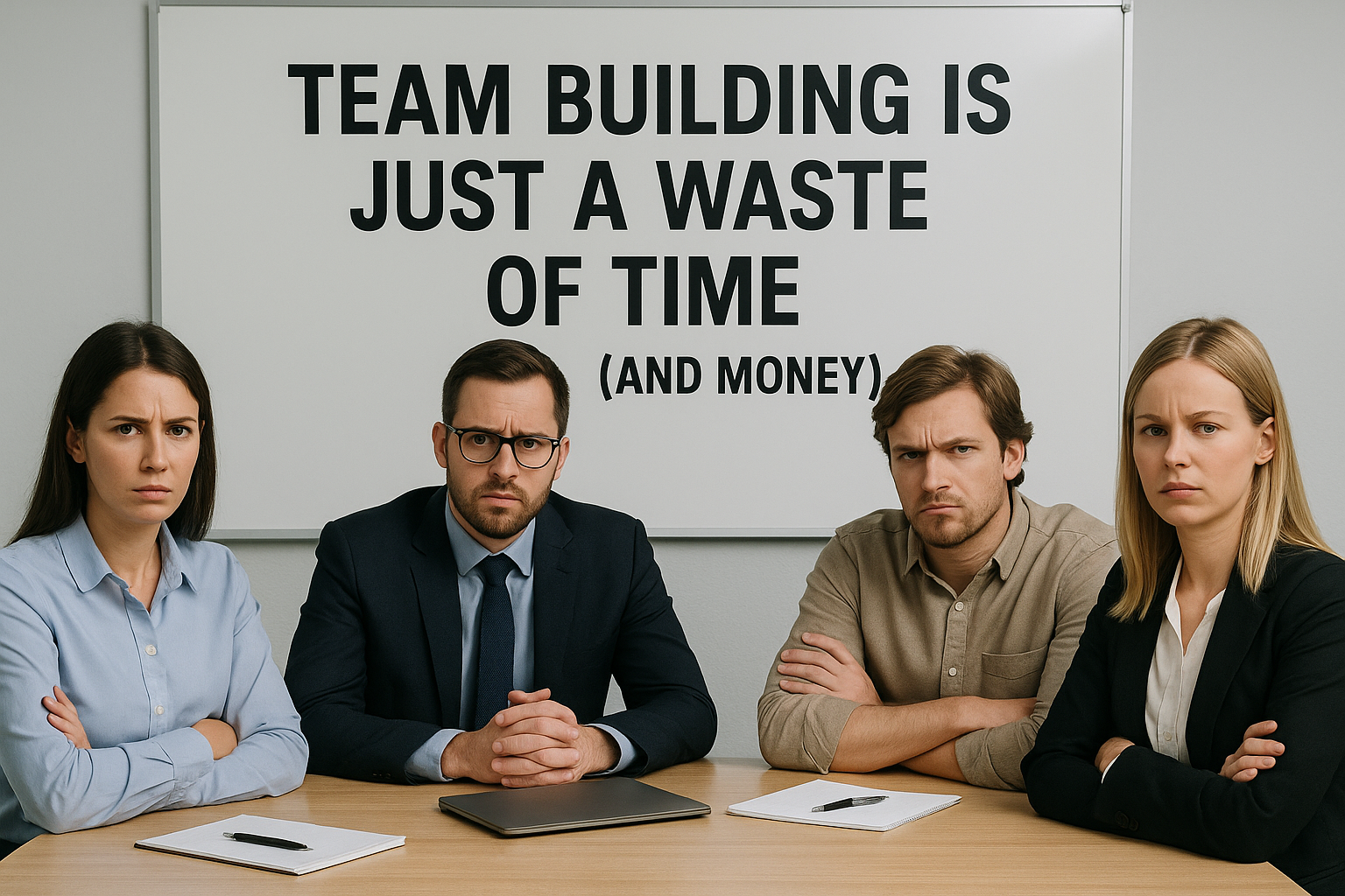 Il Team Building è solo uno spreco di tempo (e denaro) Team Building