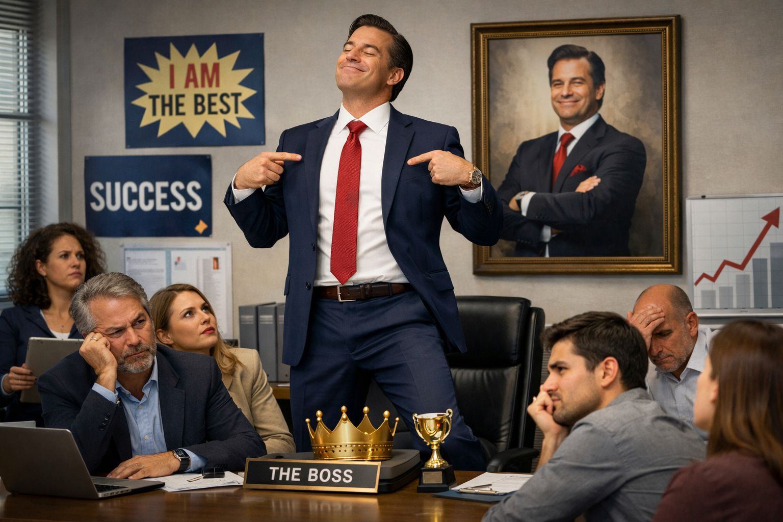 L’egomaniaco in azienda: il leader che confonde l’impresa con lo specchio L’egomaniaco in azienda: il leader che confonde l’impresa con lo specchio