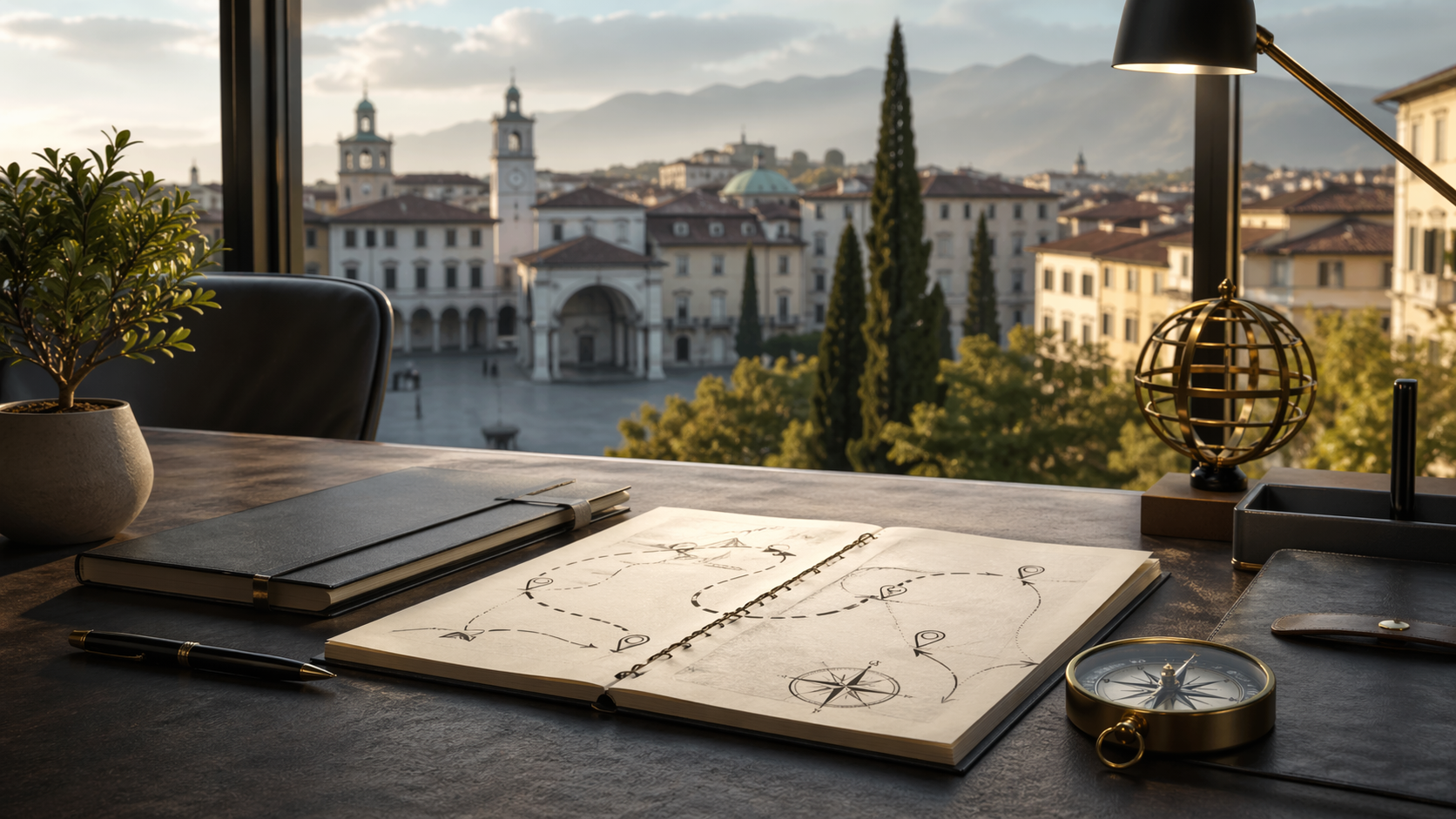 Immagine professionale per business coach a Udine, dedicata a strategia, chiarezza, leadership e sviluppo professionale.